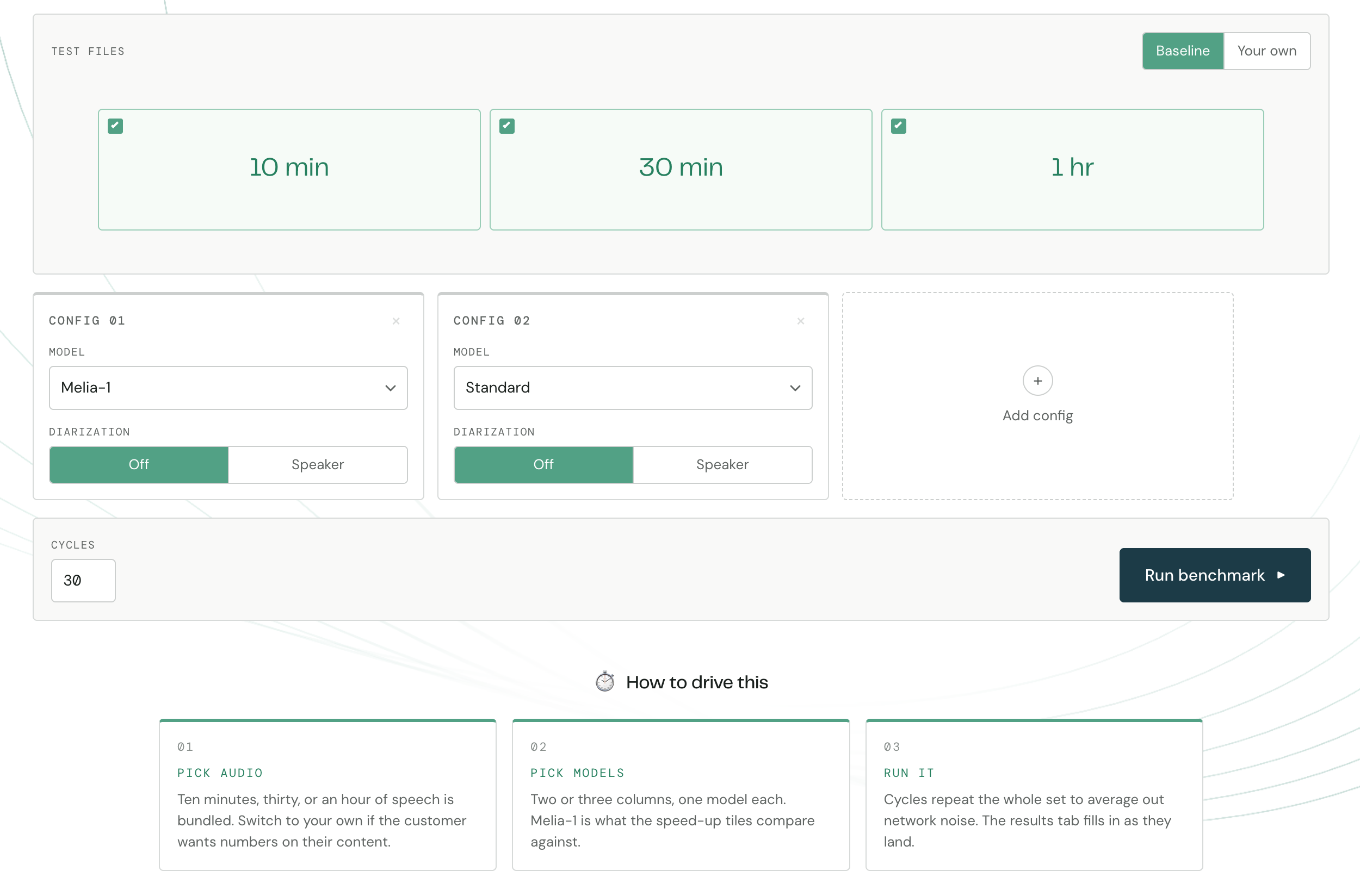 Screenshot of Turnaround Time Dashboard